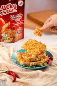 Cơm cháy chà bông cay ngon