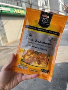 Khô gà lá chanh cho quán cà phê