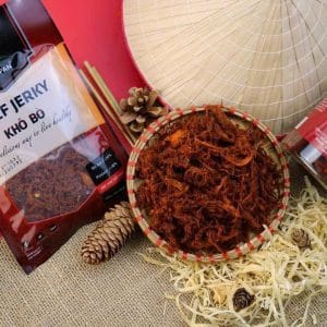 Khô Bò đóng gói nhỏ tiện lợi cho quán trà chanh