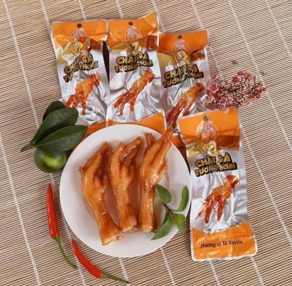 Chân Gà Tứ Xuyên Đóng Gói 1 Chân